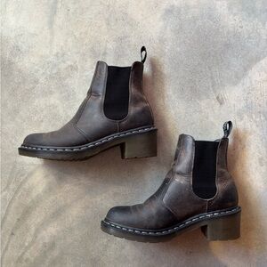 Dr. Martens Distressed Brown Chelsea Boots